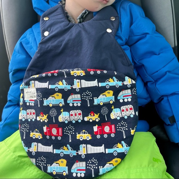 The Car Bib for motion sickness (PINK) HANDMADE - Picture 10 of 11